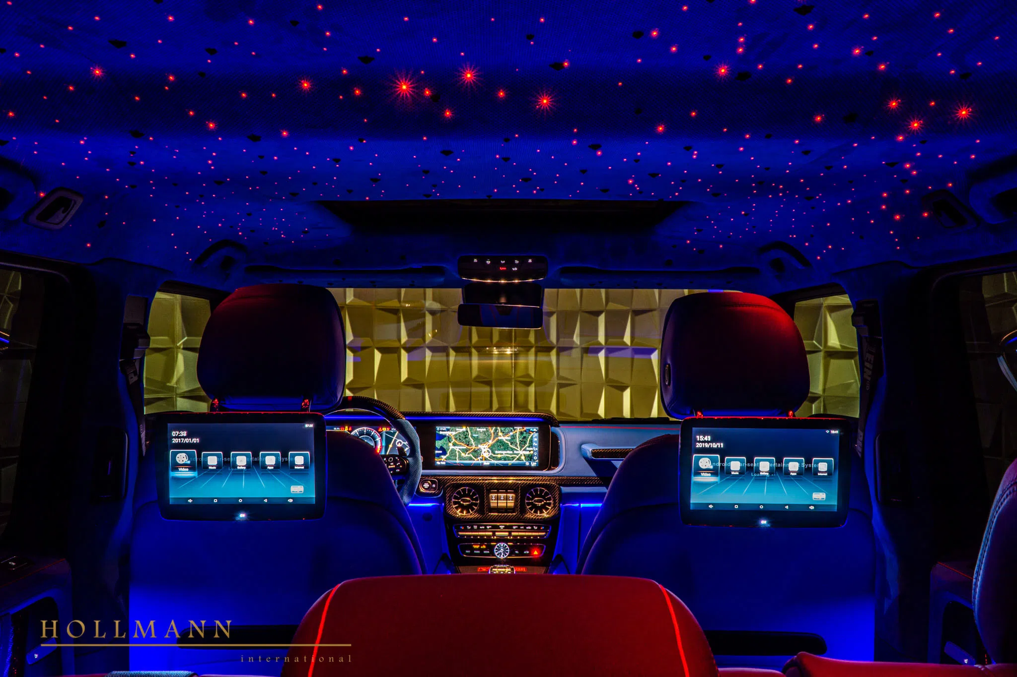 2020 Mansory G-Class Star Trooper interior, MANSORY PP Interior