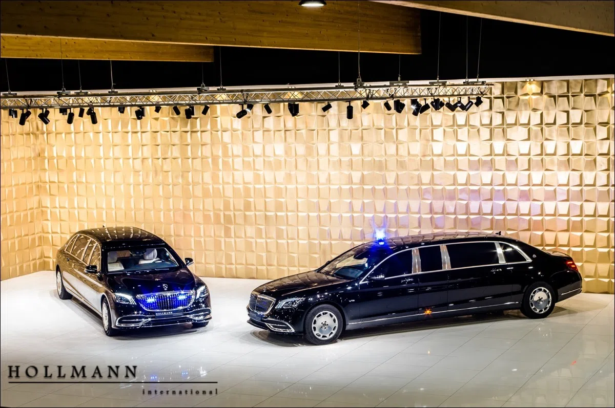 2020 Mercedes-Maybach S 650 Pullman for sale, exterior, Obsidianschwarz Metallic