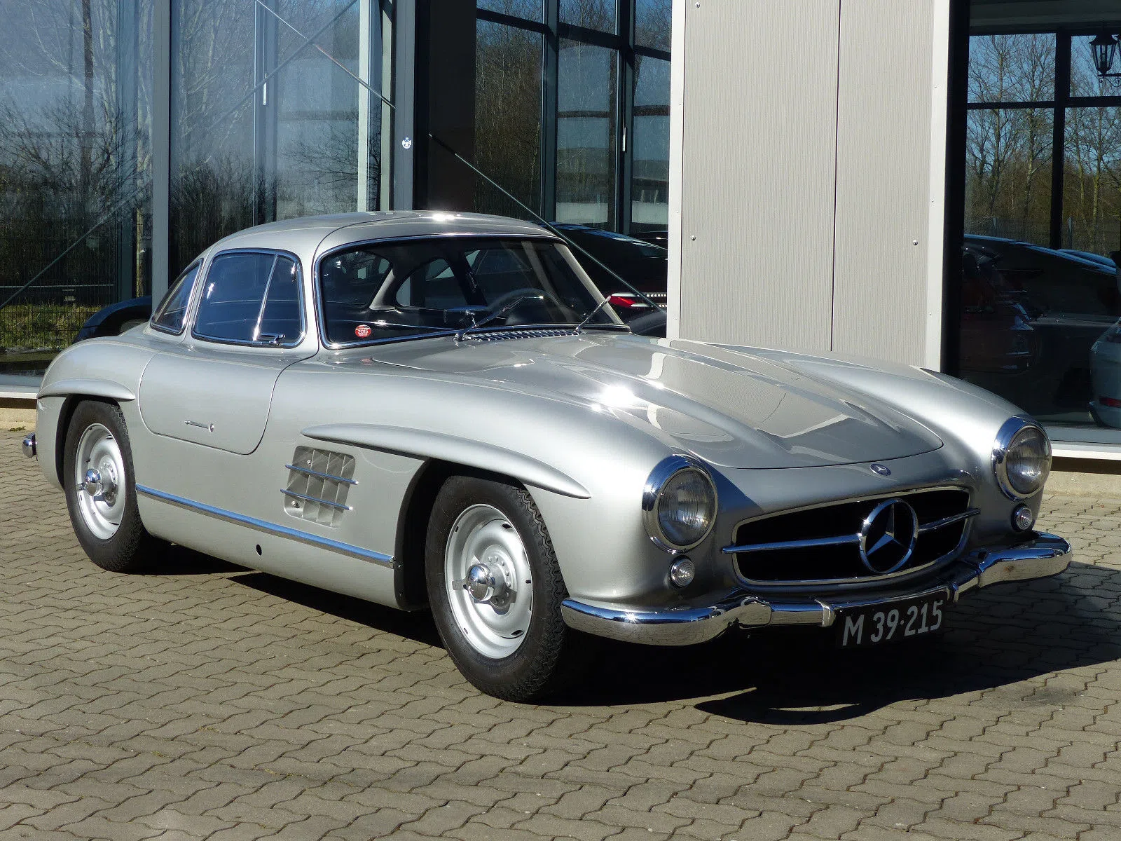 1955 Mercedes-Benz 300 SL for sale, exterior, Grey Metallic