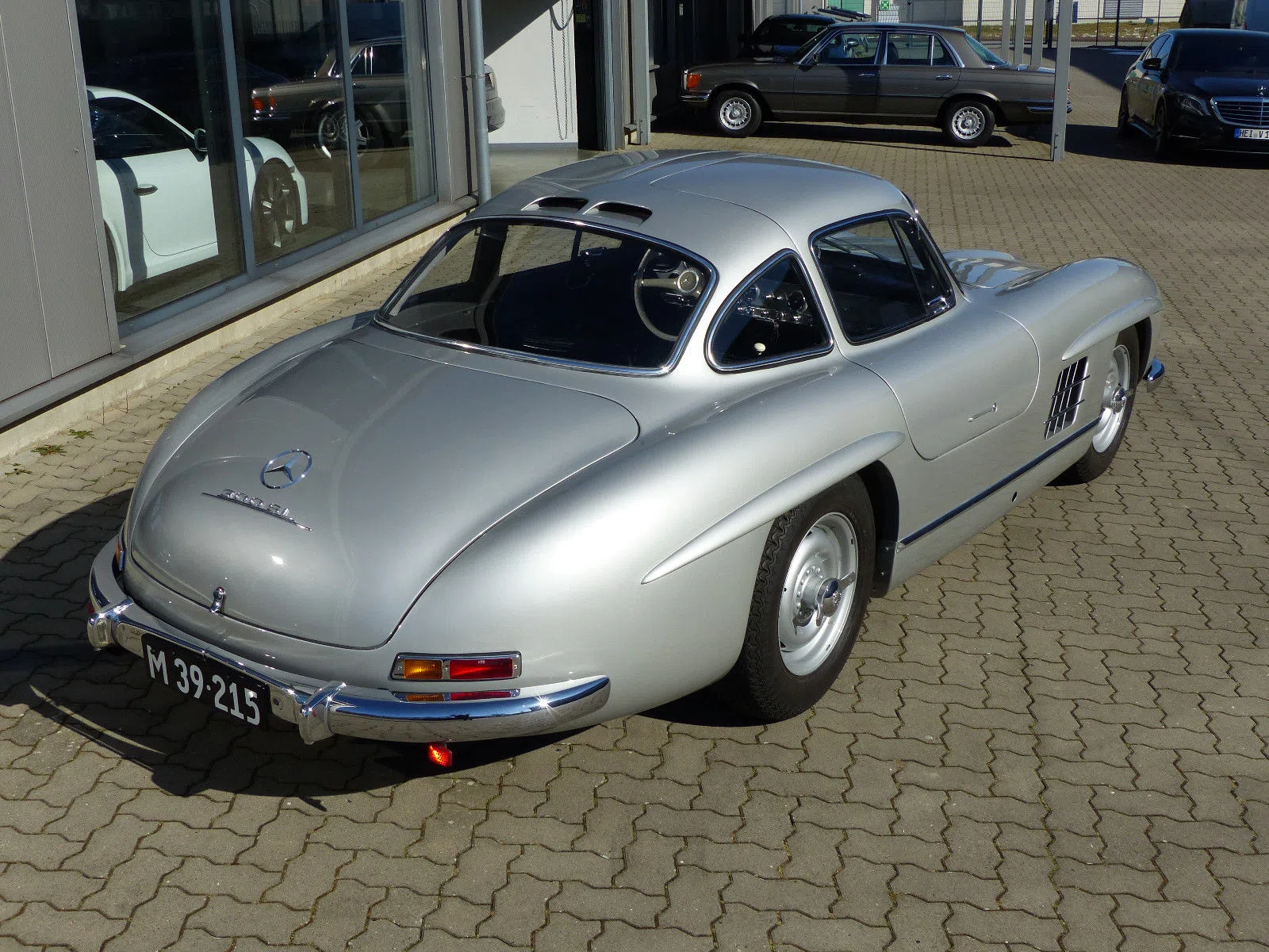 1955 Mercedes-Benz 300 SL for sale, exterior, Grey Metallic
