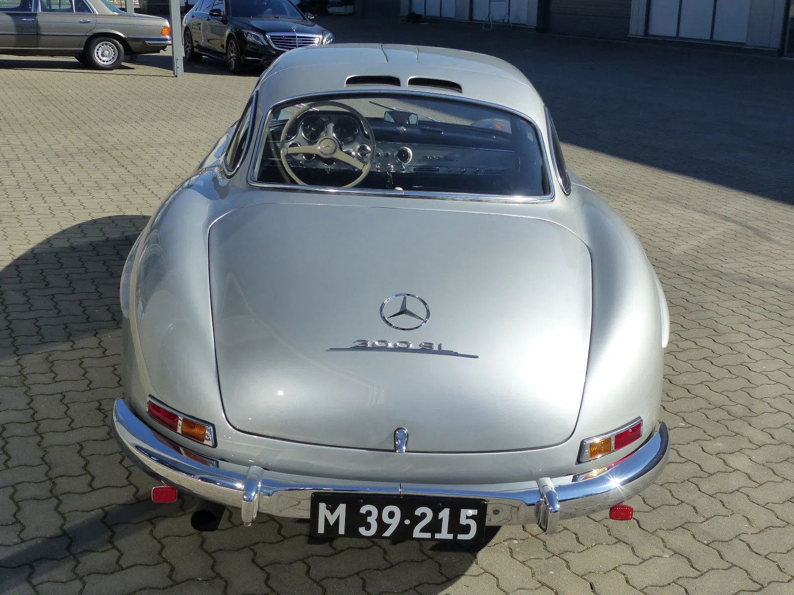 1955 Mercedes-Benz 300 SL for sale, exterior, Grey Metallic