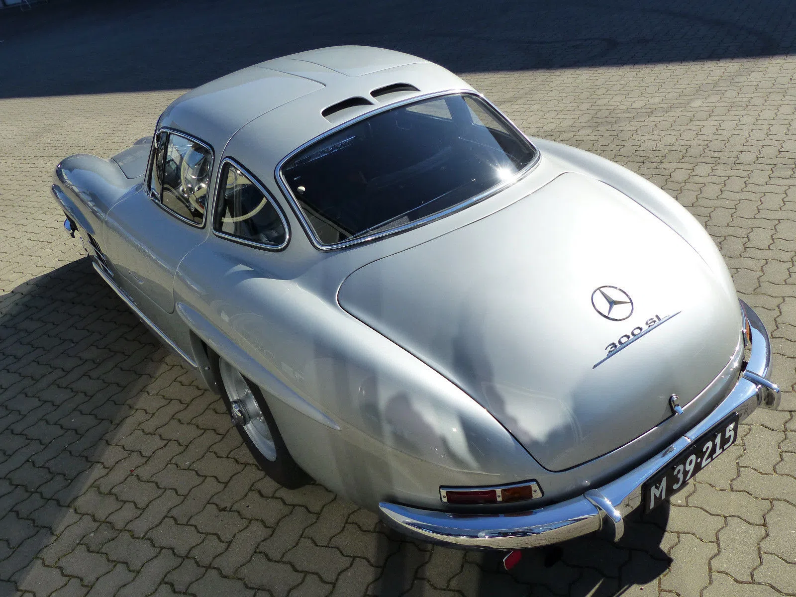 1955 Mercedes-Benz 300 SL for sale, exterior, Grey Metallic