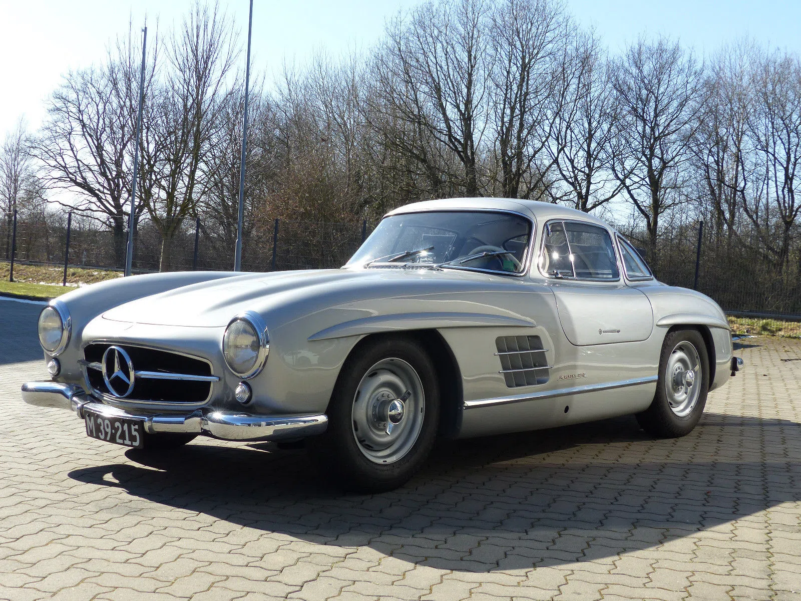 1955 Mercedes-Benz 300 SL for sale, exterior, Grey Metallic