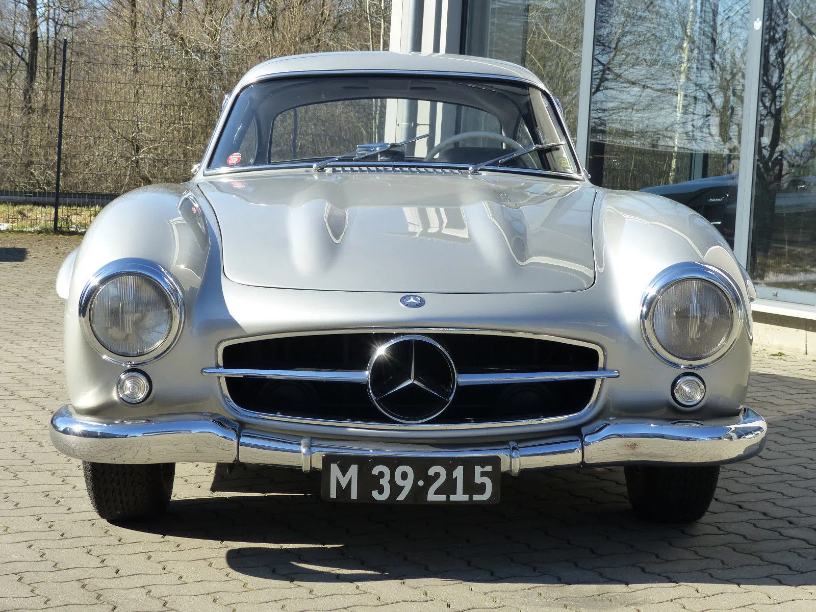 1955 Mercedes-Benz 300 SL for sale, exterior, Grey Metallic