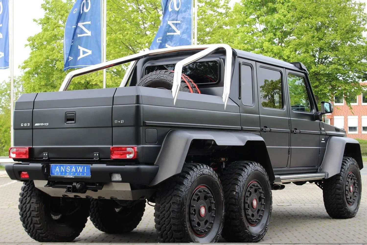 2014 Mercedes-Benz G63 AMG 6x6 for sale, exterior, Black