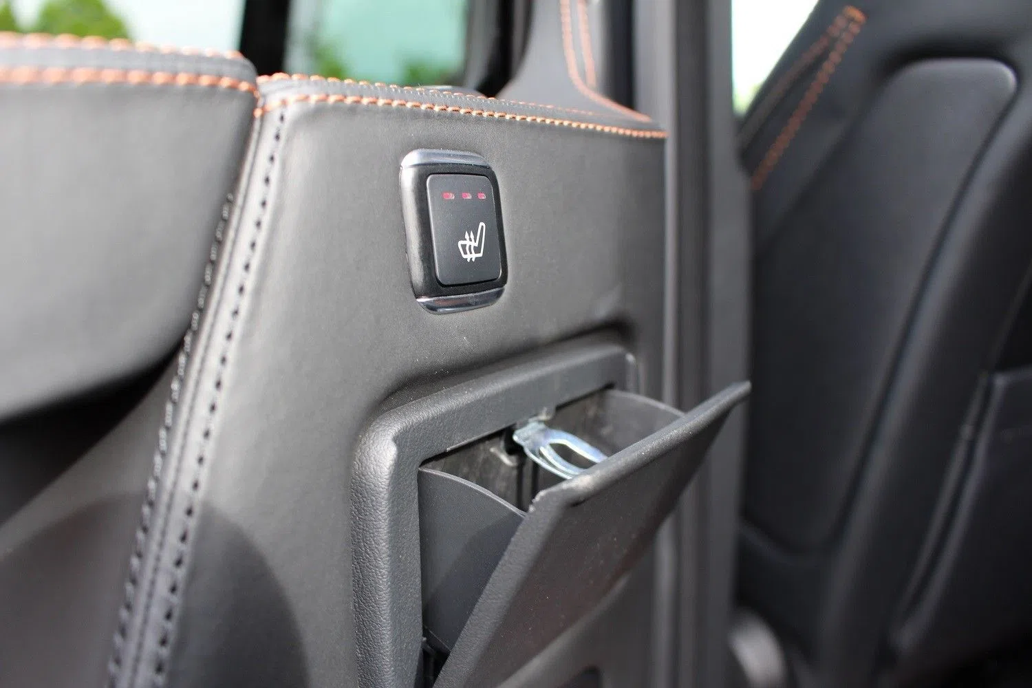 2014 Mercedes-Benz G63 AMG 6x6 interior, door panel, Grey/Black
