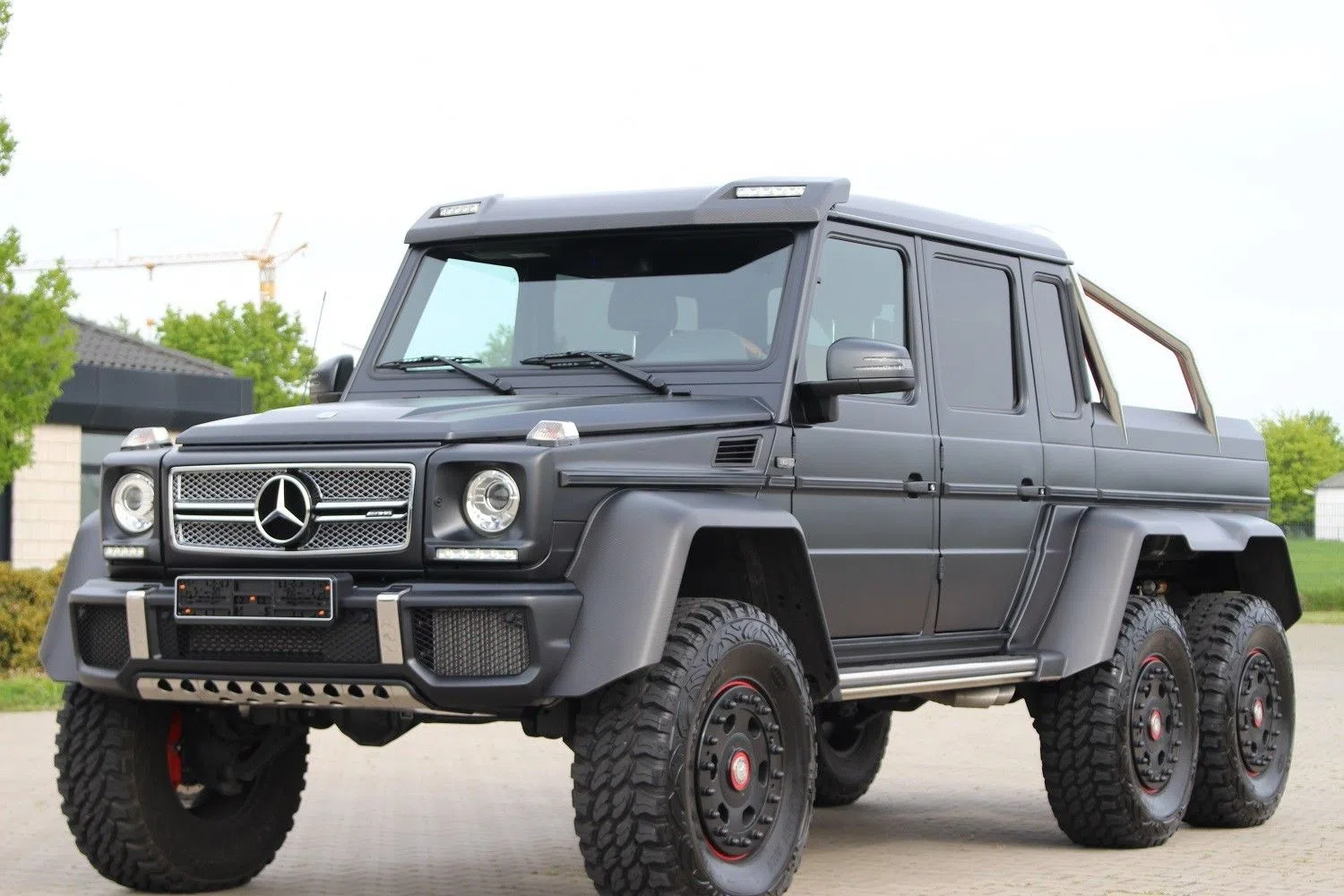 2014 Mercedes-Benz G63 AMG 6x6 for sale, exterior, Black