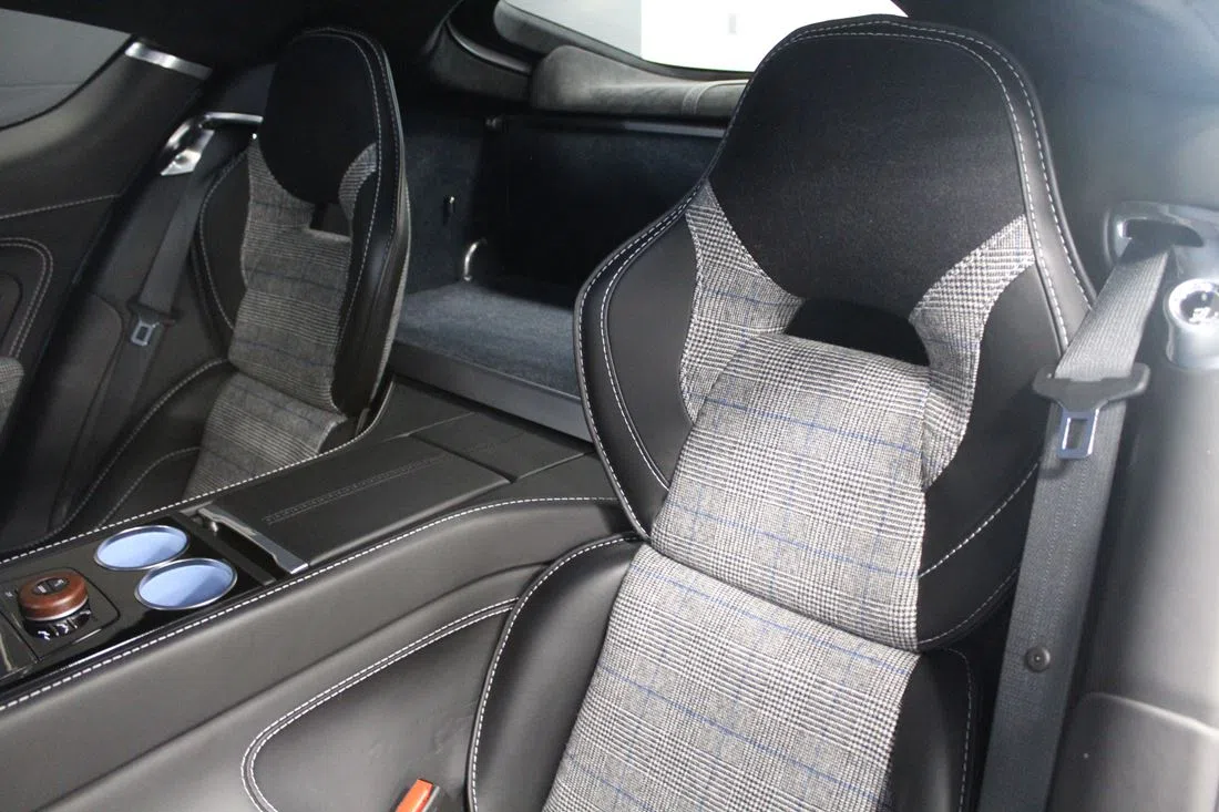 2019 Aston Martin Rapide S V12 interior, seats