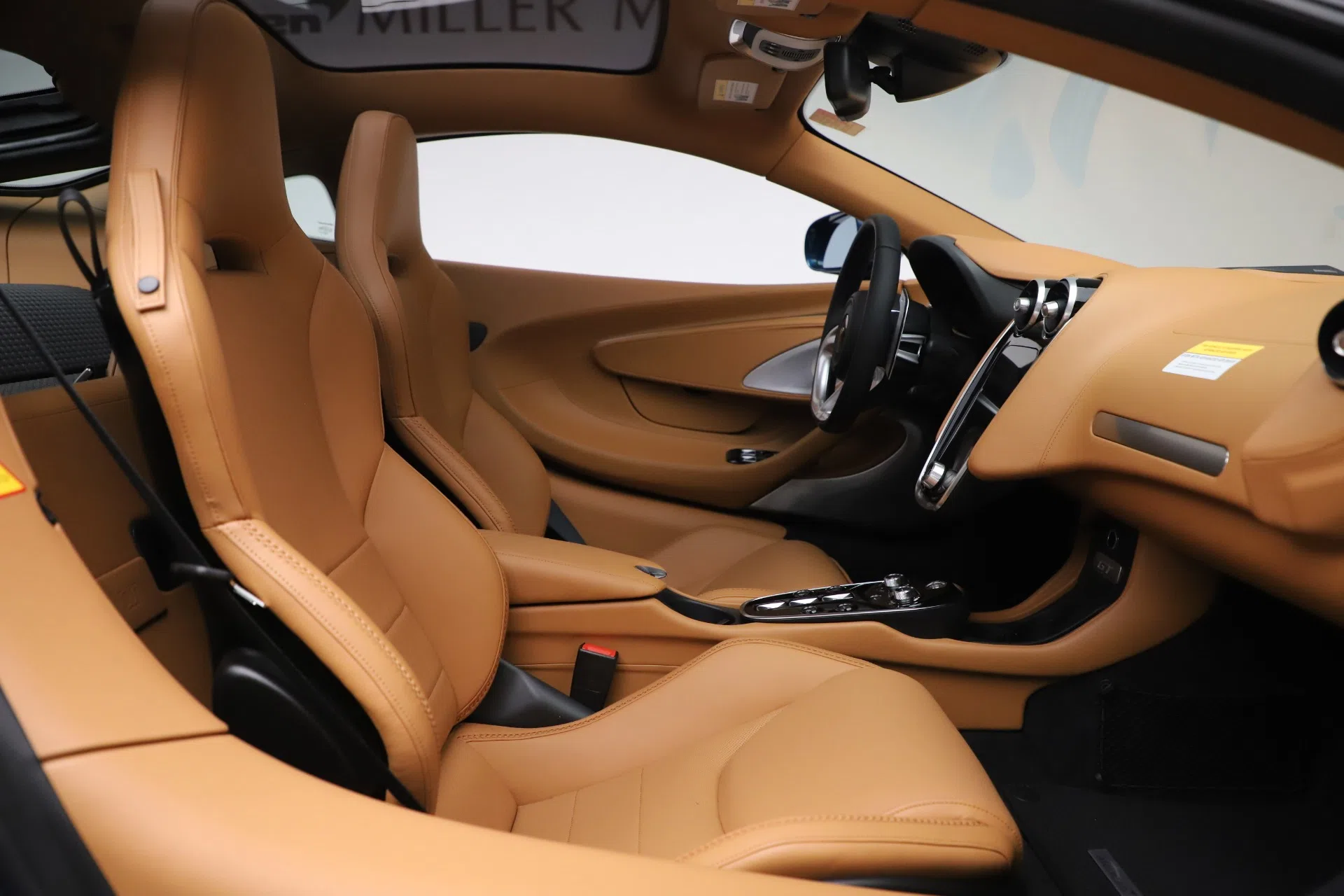 2020 McLaren GT Coupe interior, seats