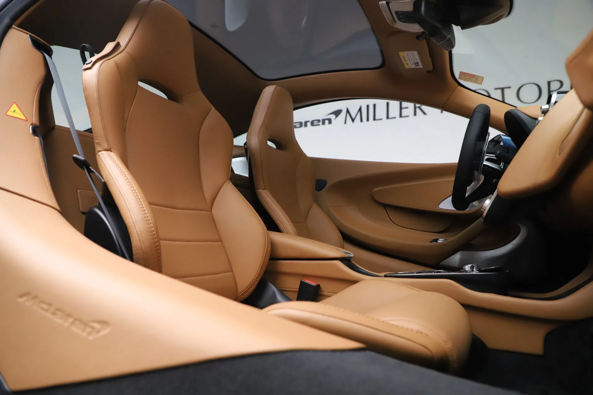 2020 McLaren GT Coupe interior, seats