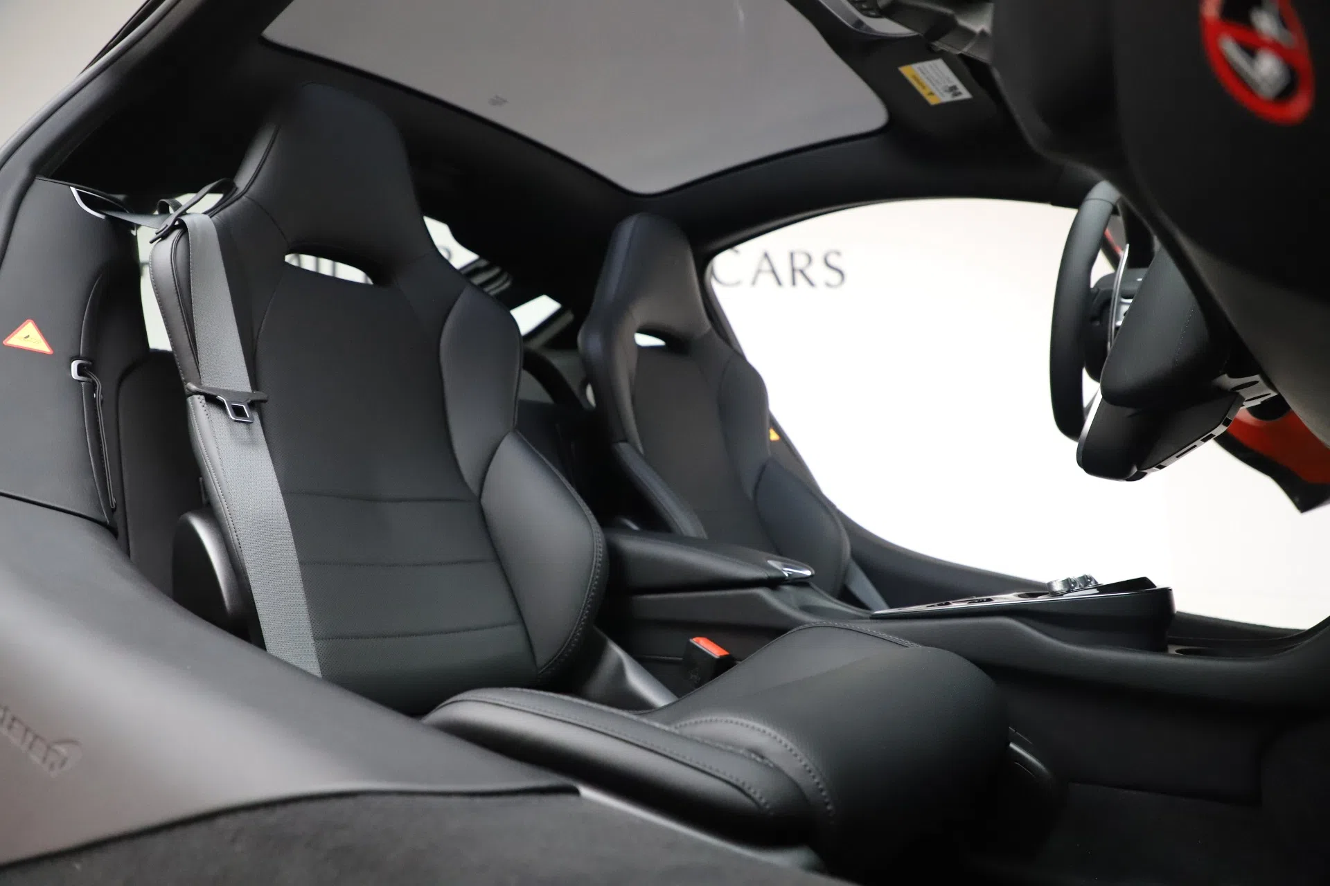2020 McLaren GT Coupe interior, seats, Jet Black