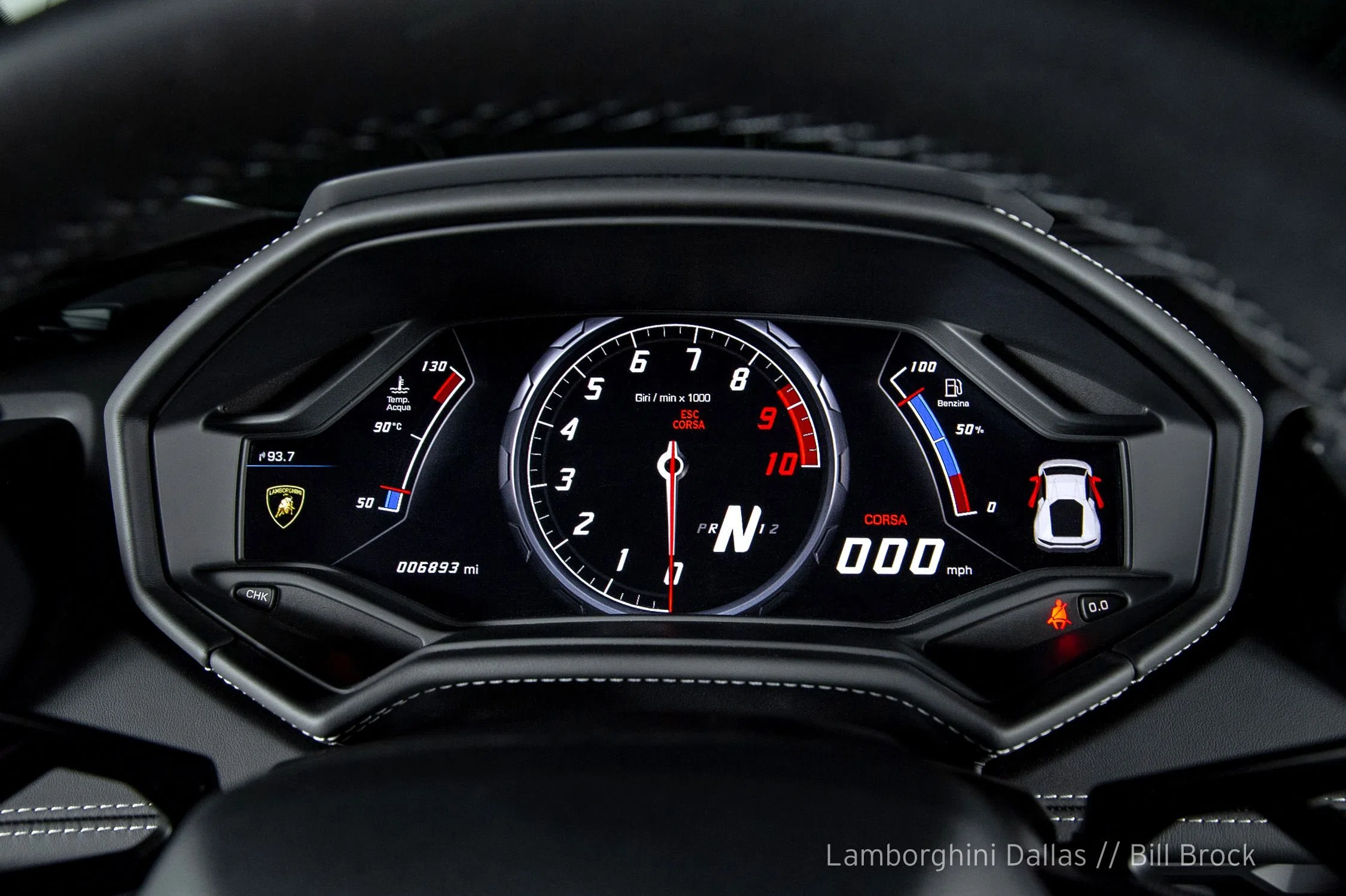 2017 Lamborghini Huracan LP580-2 interior