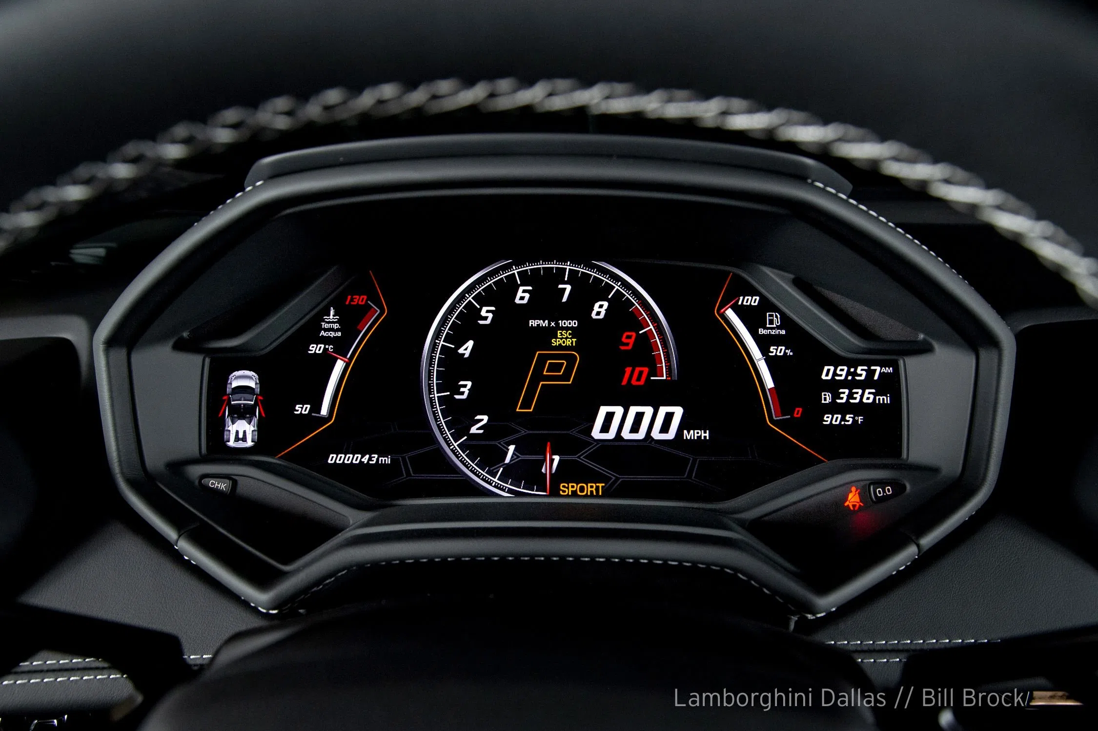 2020 Lamborghini Huracan EVO Spyder interior