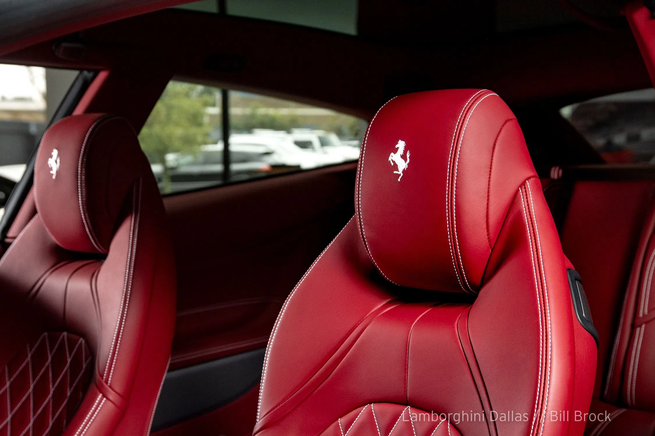 2018 Ferrari GTC4 Lusso interior, seats, Bordeaux