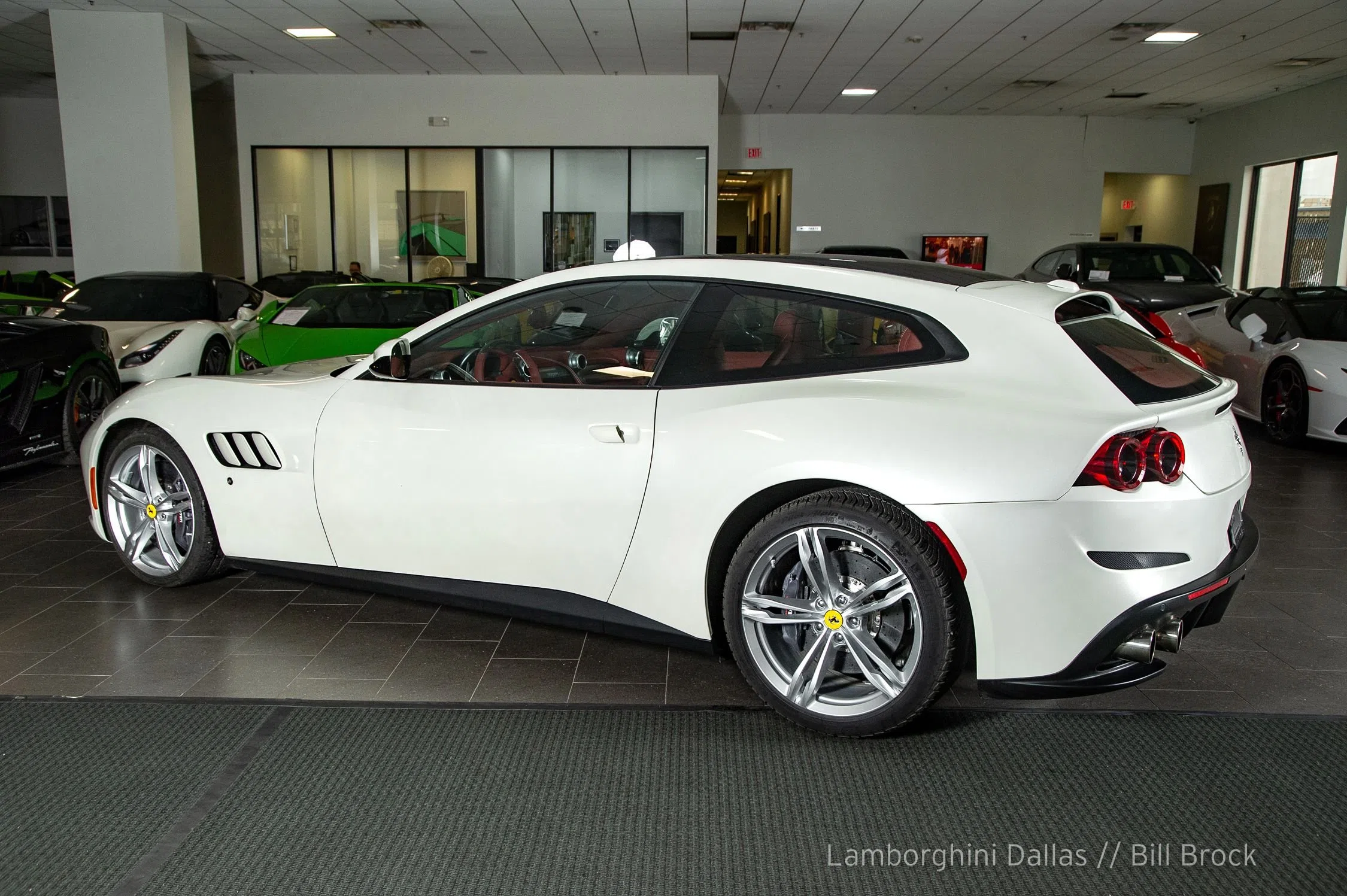 2018 Ferrari GTC4 Lusso for sale, exterior, Bianco Italia
