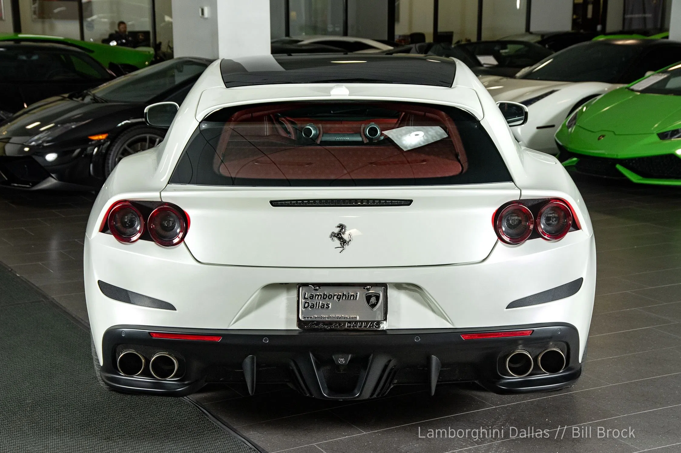 2018 Ferrari GTC4 Lusso for sale, exterior, Bianco Italia