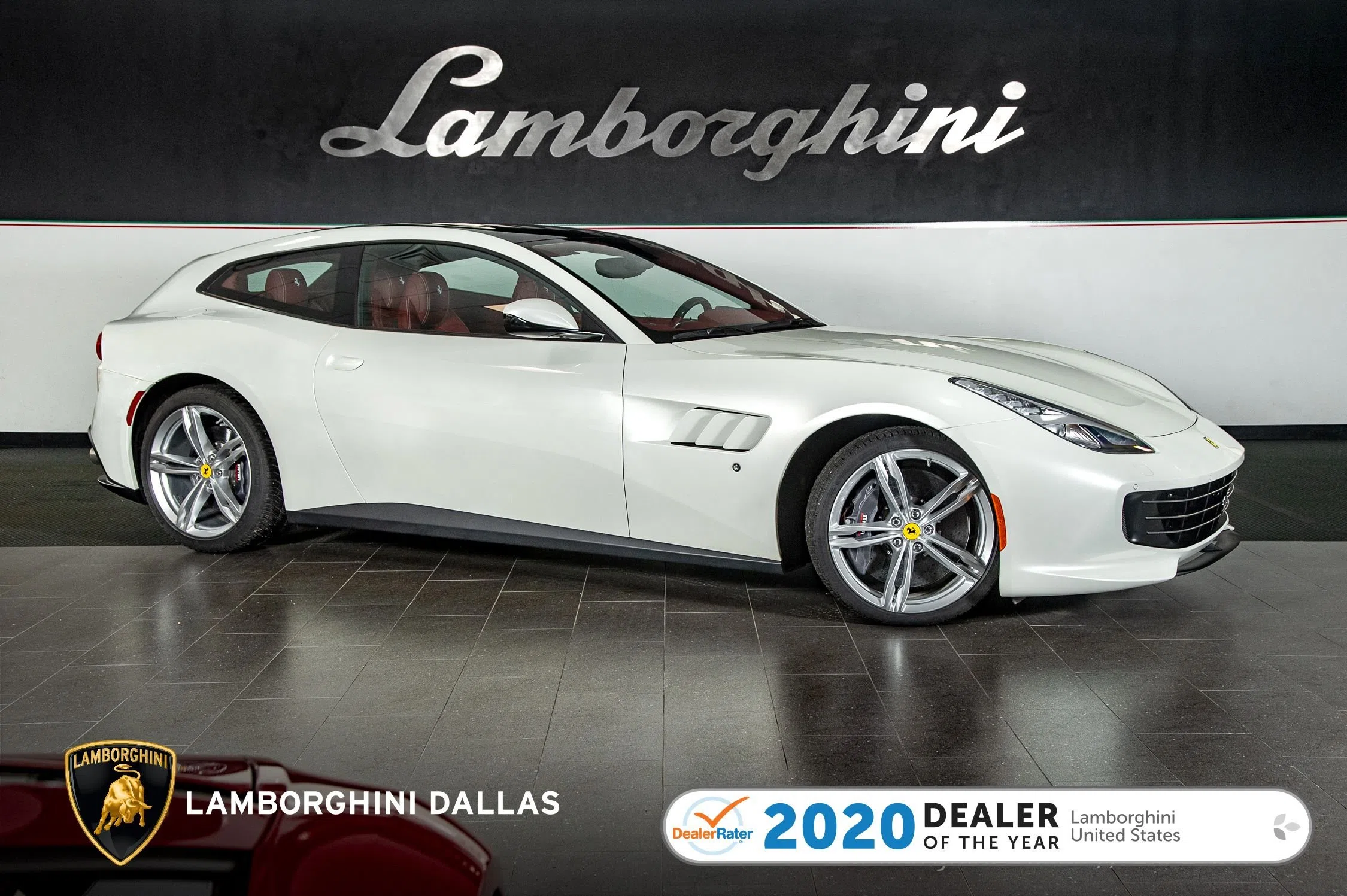 2018 Ferrari GTC4 Lusso for sale, exterior, Bianco Italia