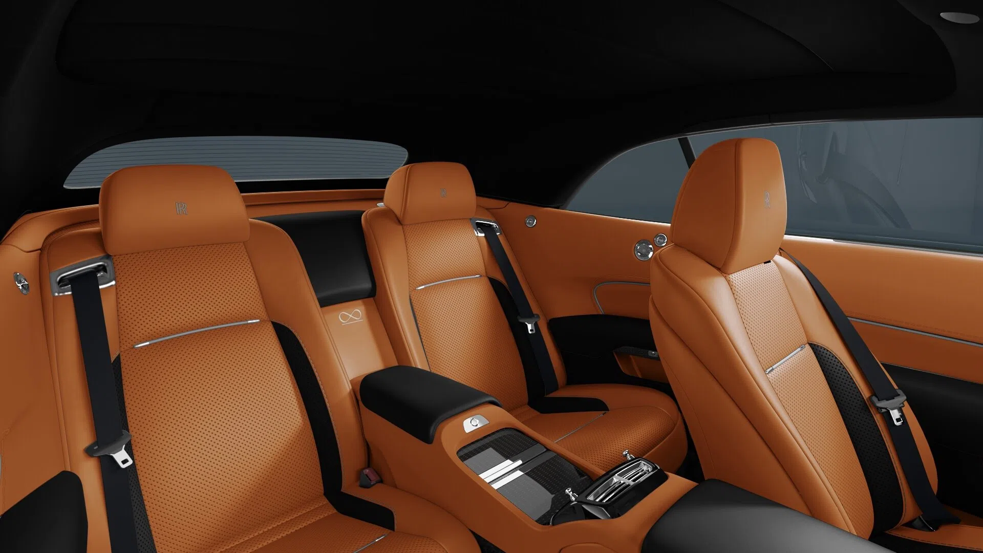 2020 Rolls-Royce Dawn Black Badge interior, seats