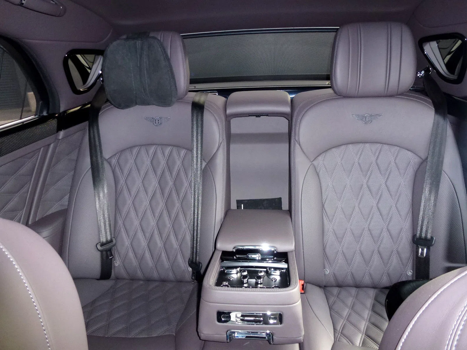 2017 Bentley Mulsanne II SPEED interior, seats, Grey/Black