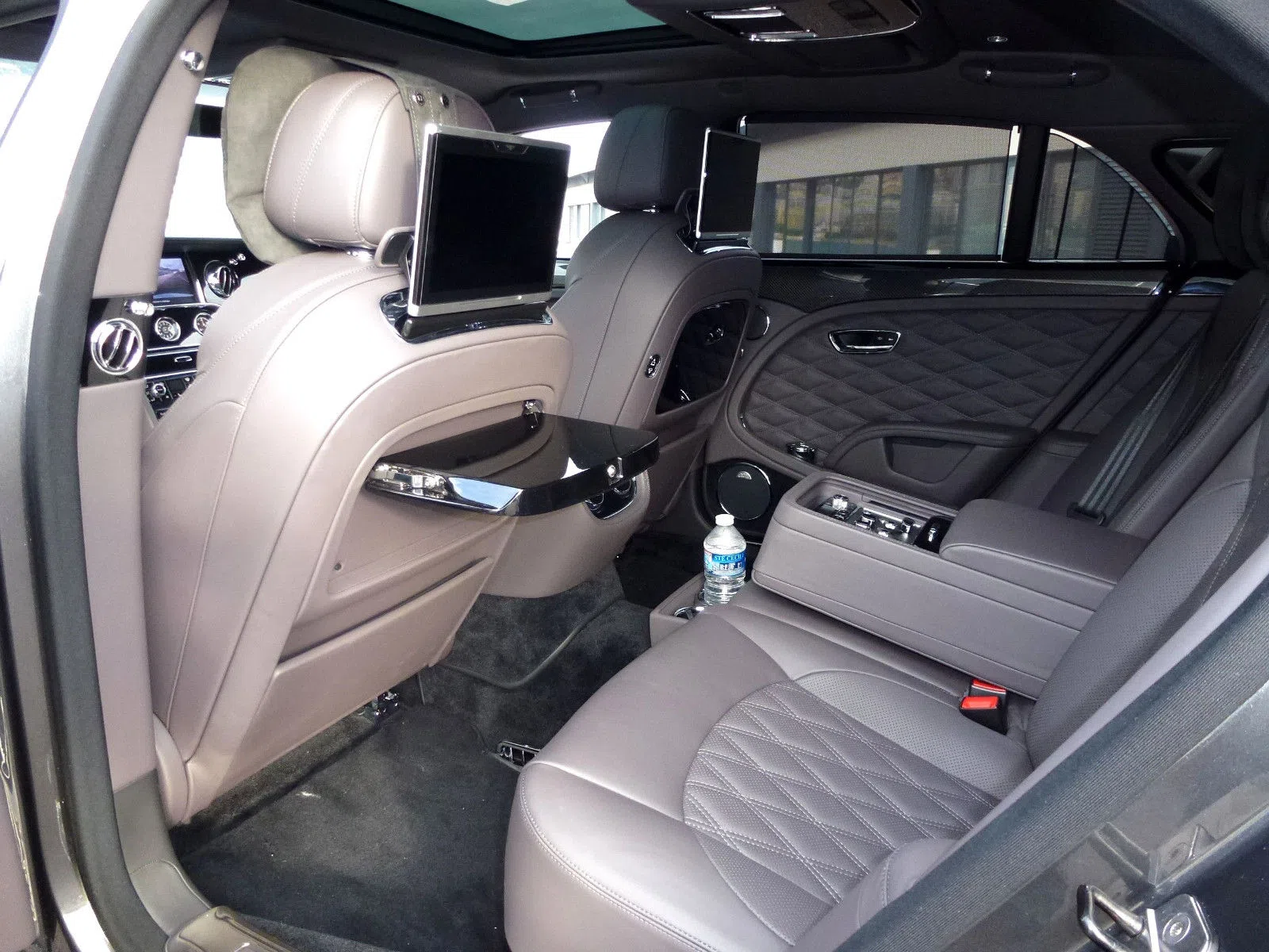 2017 Bentley Mulsanne II SPEED interior, seats, Grey/Black