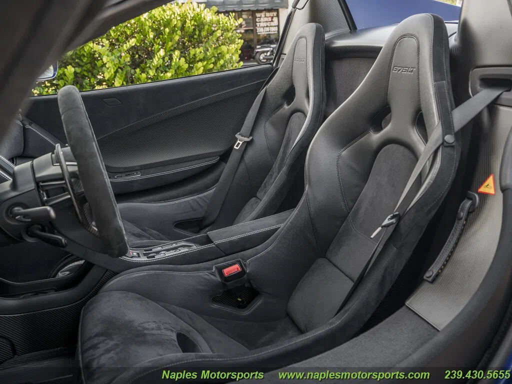 2016 McLaren 675LT Spider interior, seats
