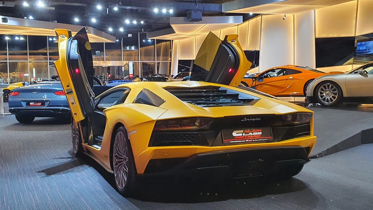 2017 Lamborghini Aventador S for sale, exterior