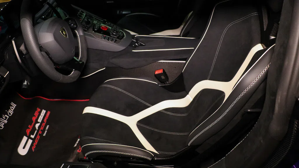 2019 Lamborghini Aventador SVJ – 1 of 900 interior, seats