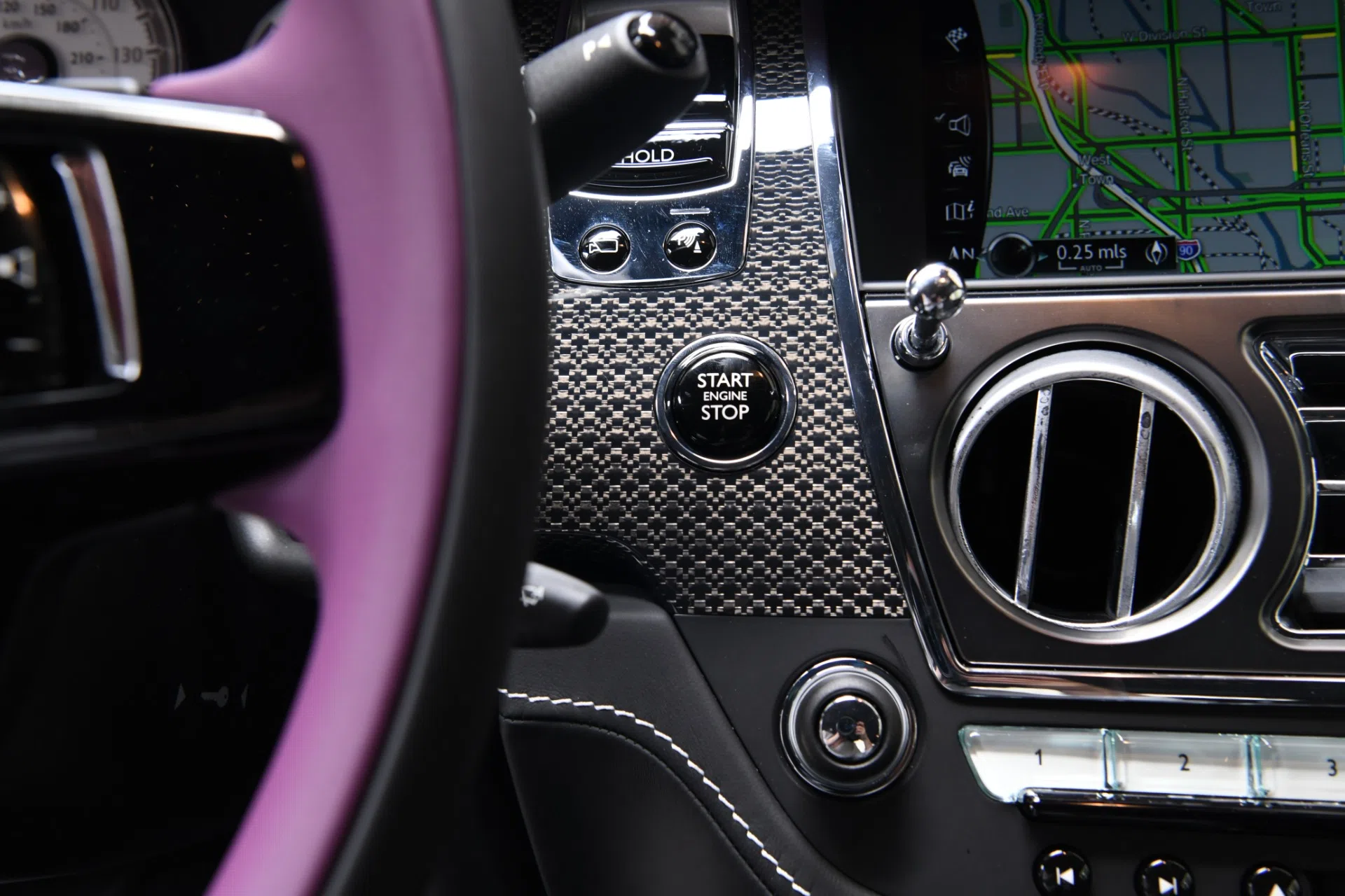 2020 Rolls-Royce Wraith interior, BLACK