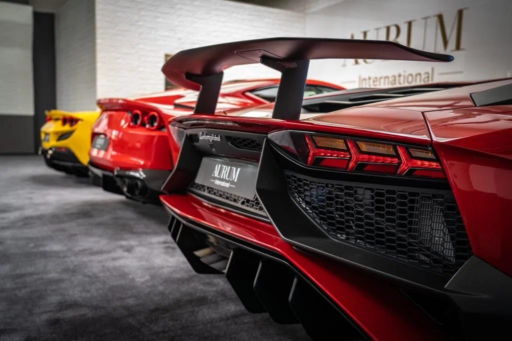 2015 Lamborghini Aventador SV LP750-4, exterior, Red