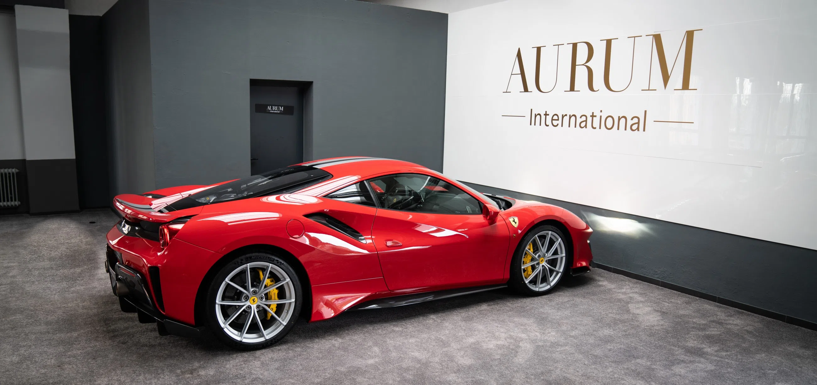2019 Ferrari 488 Pista, exterior, Red