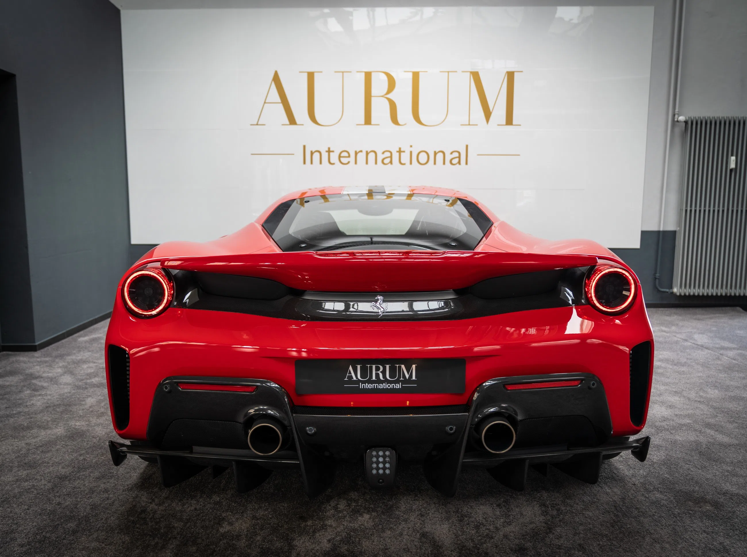 2019 Ferrari 488 Pista, exterior, Red