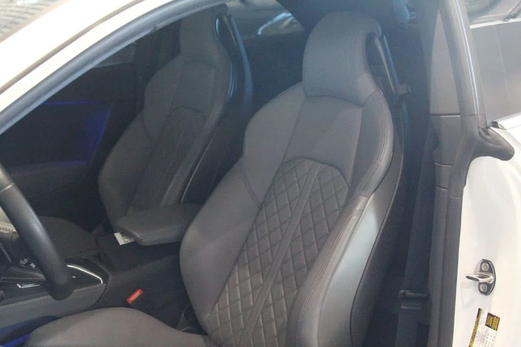 2018 Audi S5 Coupe interior, seats, Black Leather