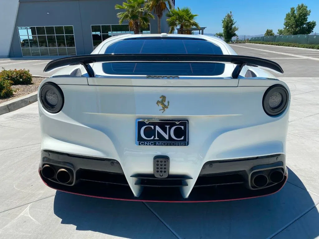 2015 Ferrari F12berlinetta, exterior, Bianco Avus
