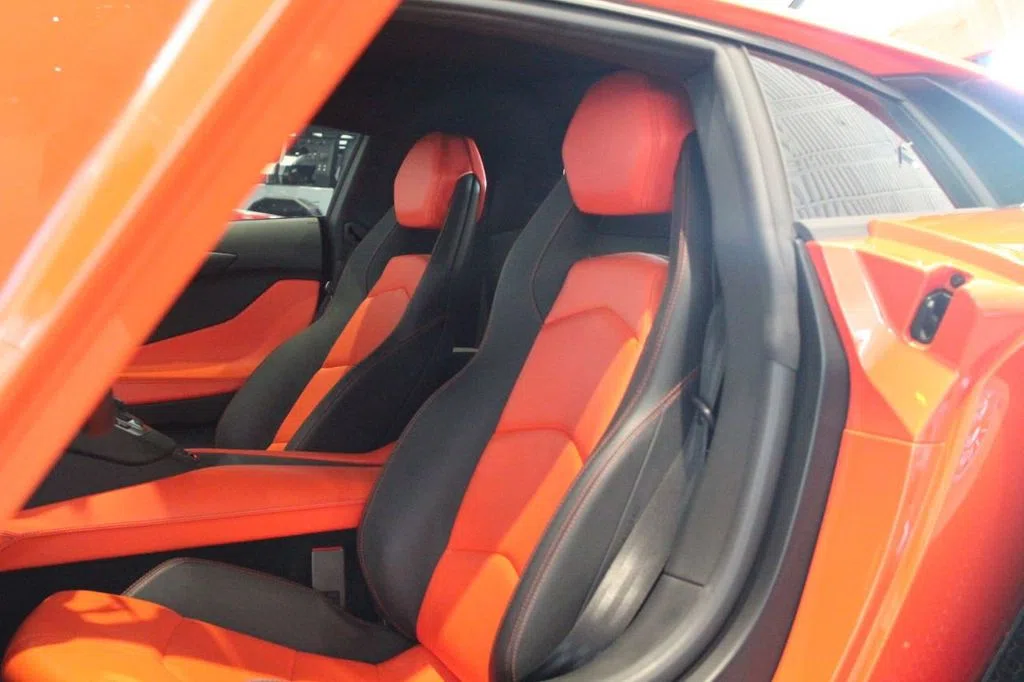 2013 Lamborghini Aventador interior, seats, Nero Ade Black