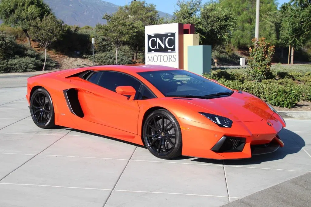 2013 Lamborghini Aventador, exterior, Arancio Argos