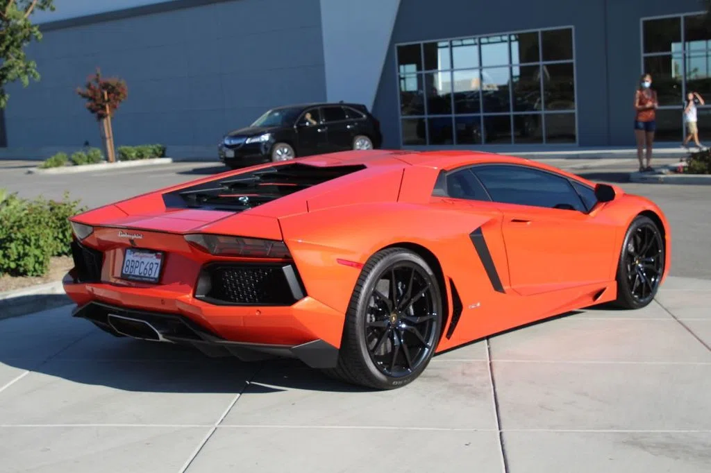 2013 Lamborghini Aventador, exterior, Arancio Argos