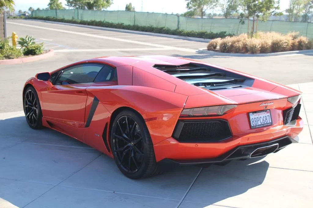 2013 Lamborghini Aventador, exterior, Arancio Argos
