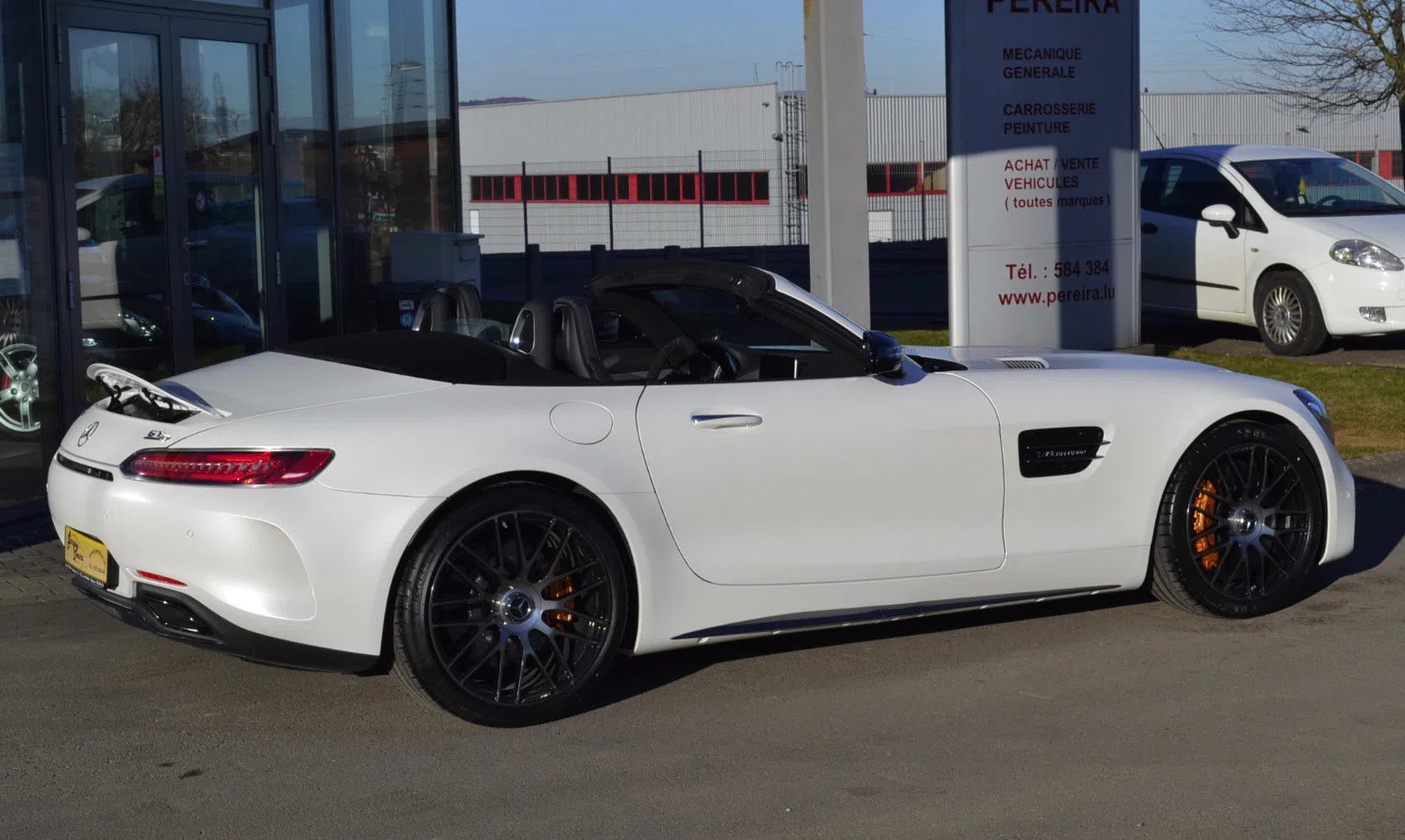2018 Mercedes-Benz AMG GT C EDITION 50 for sale, exterior, White