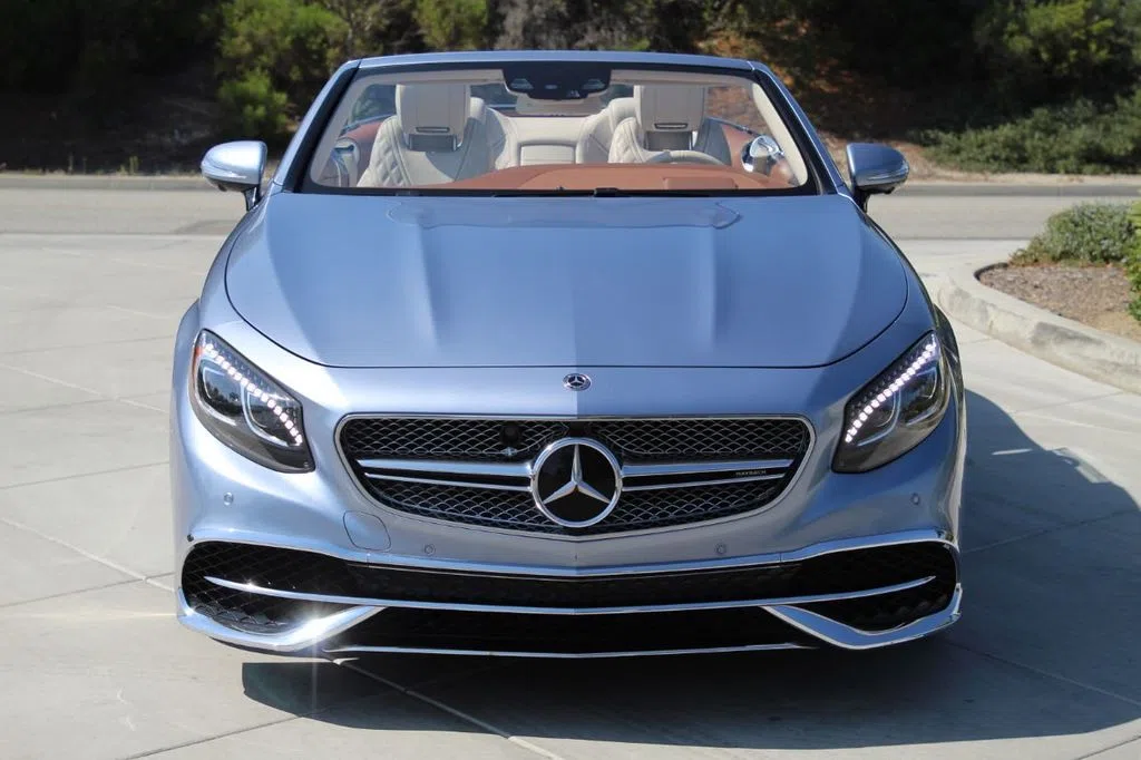 2017 Maybach S 650 Cabriolet Convertible, exterior, Blue