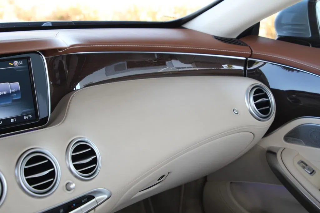 2017 Maybach S 650 Cabriolet Convertible interior, Tan