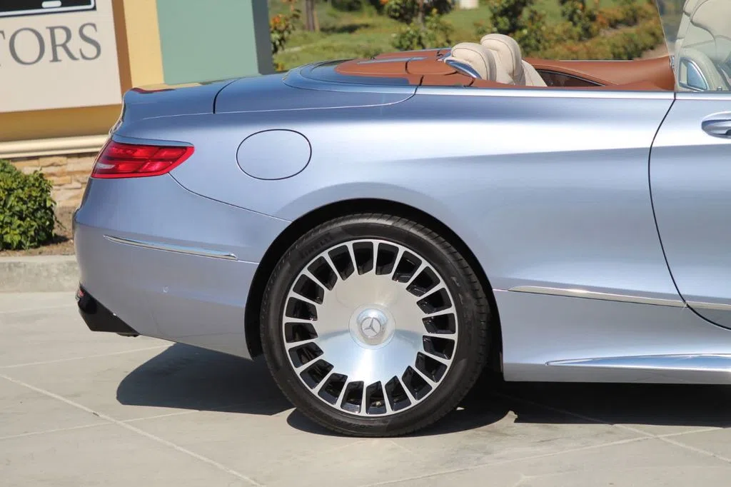 2017 Maybach S 650 Cabriolet Convertible, exterior, Blue