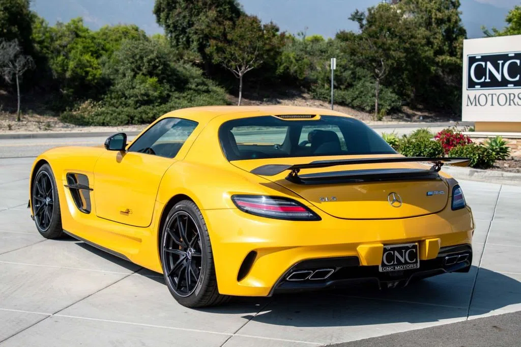 2014 Mercedes-Benz SLS AMG Black Series, exterior, AMG Solarbeam Yellow