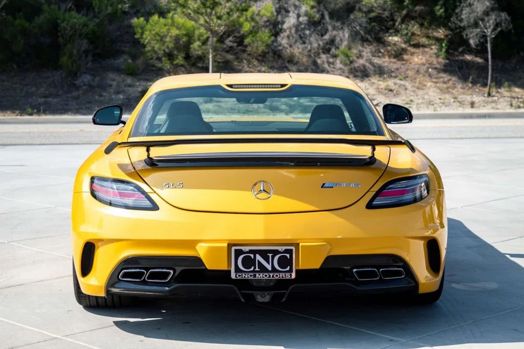 2014 Mercedes-Benz SLS AMG Black Series, exterior, AMG Solarbeam Yellow