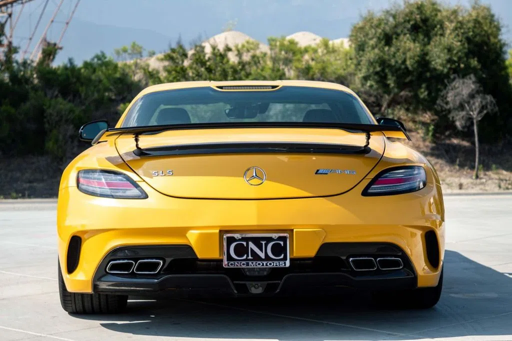 2014 Mercedes-Benz SLS AMG Black Series, exterior, AMG Solarbeam Yellow