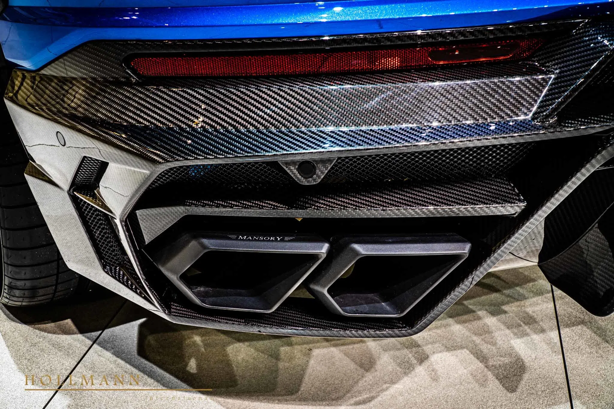 2020 Mansory Urus Venatus for sale, exterior, Blu Eleos Metallic