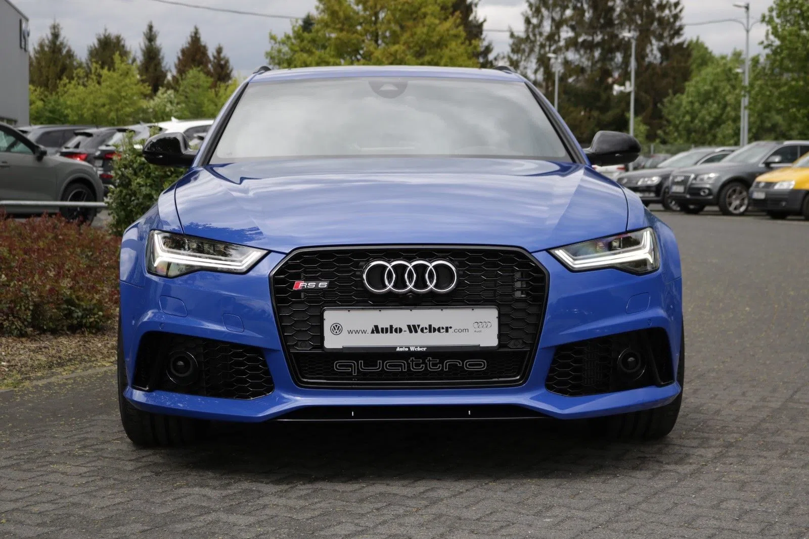 2018 Audi RS6 Nogaro-Edition ABT 705PS Akrapovic 1/150 for sale, exterior, Blue