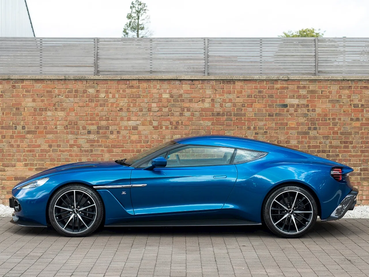 2017 Aston Martin Vanquish Zagato Coupe for sale, exterior, Ming Blue