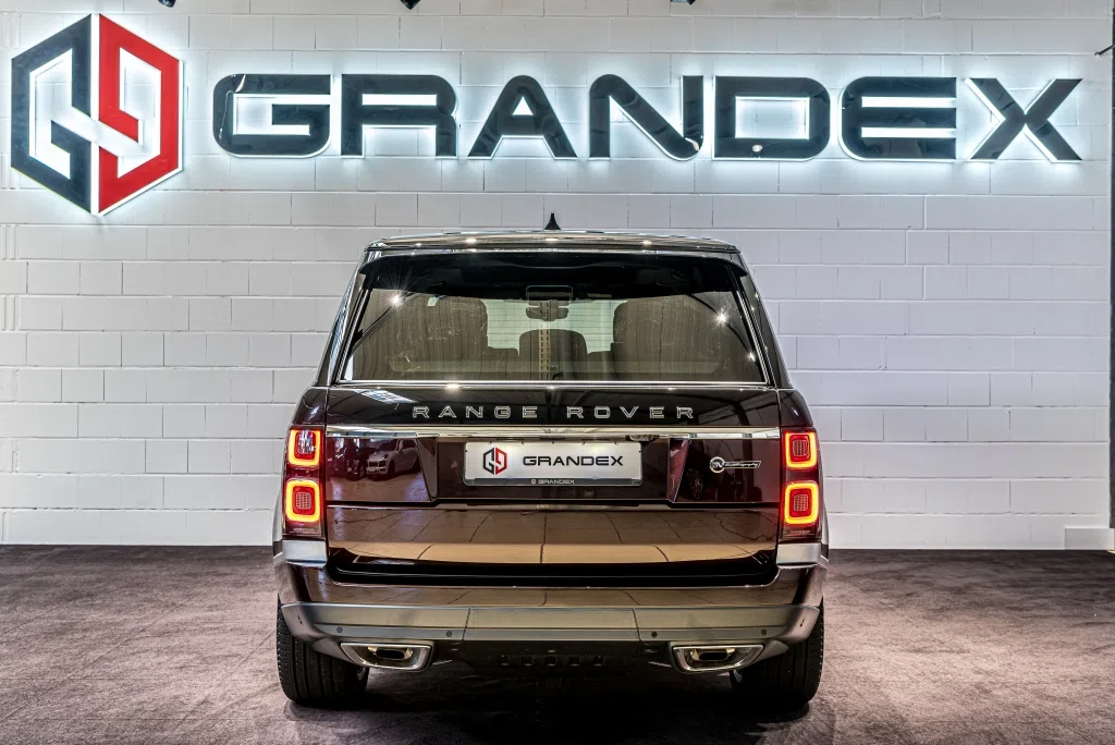 2020 Range Rover 5.0 Supercharged SVAutobiography LWB for sale, exterior, Rosello Red Duo Tone