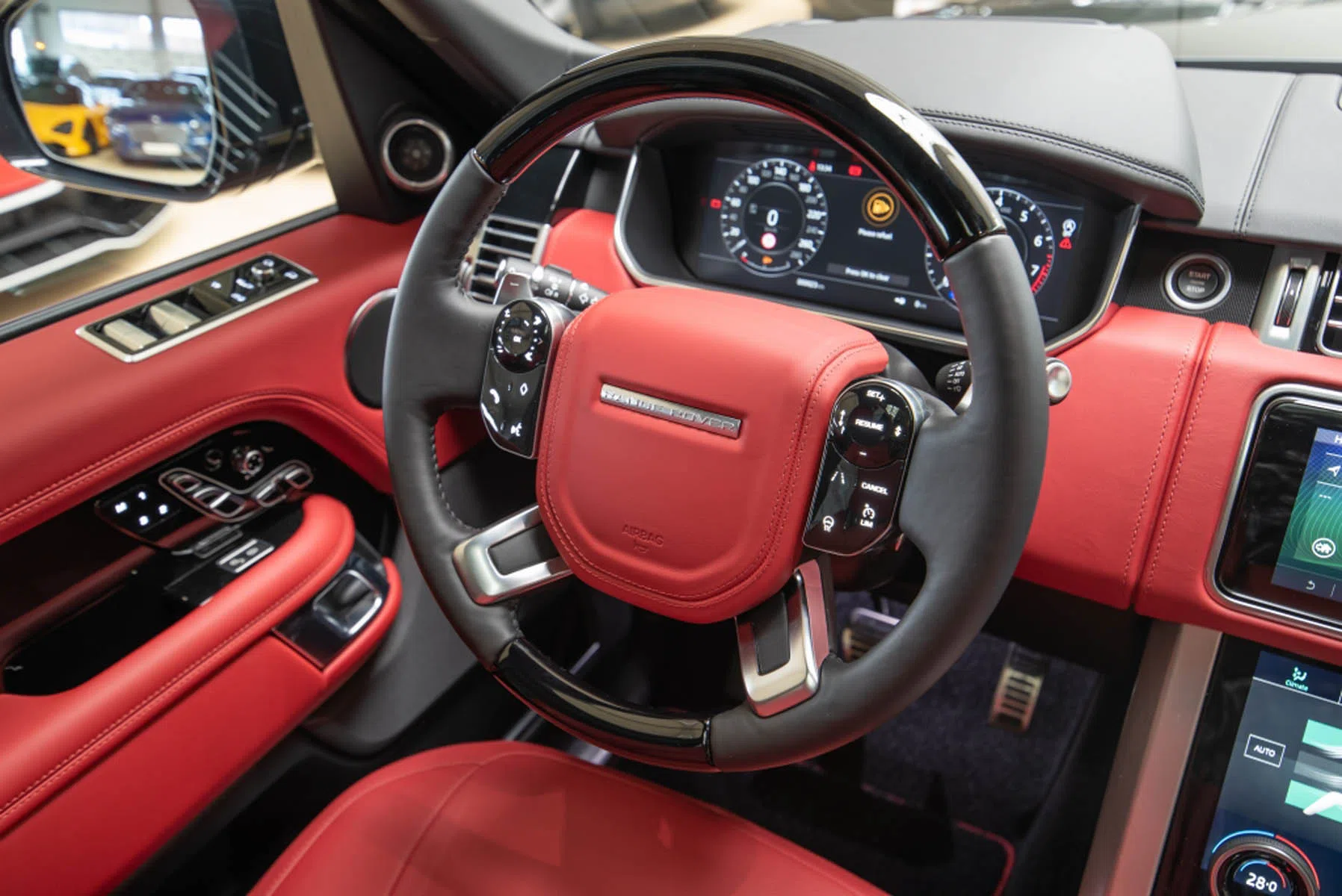 2020 Range Rover 5.0 Supercharged Autobiography LWB interior, dashboard