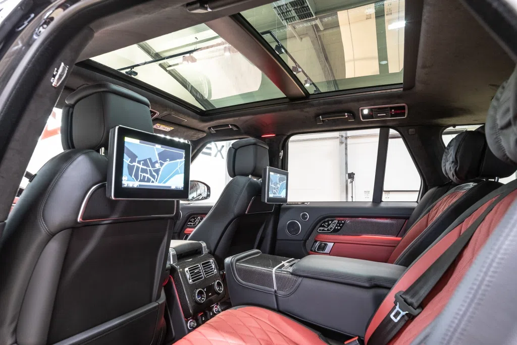 2020 Range Rover 5.0 Supercharged SV Autobiography Dynamic interior, seats, Pimento/Ebony